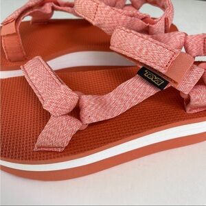 Teva Platform Sandals with Adjustable Straps and Cushioned Sole 10 free people